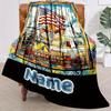 Eagle Style Customize Your Name Blanket Warm Comfortable And Soft Blankets Are Suitable For Home Lunch Break Blanket Office Sofa Sofa Gift To
