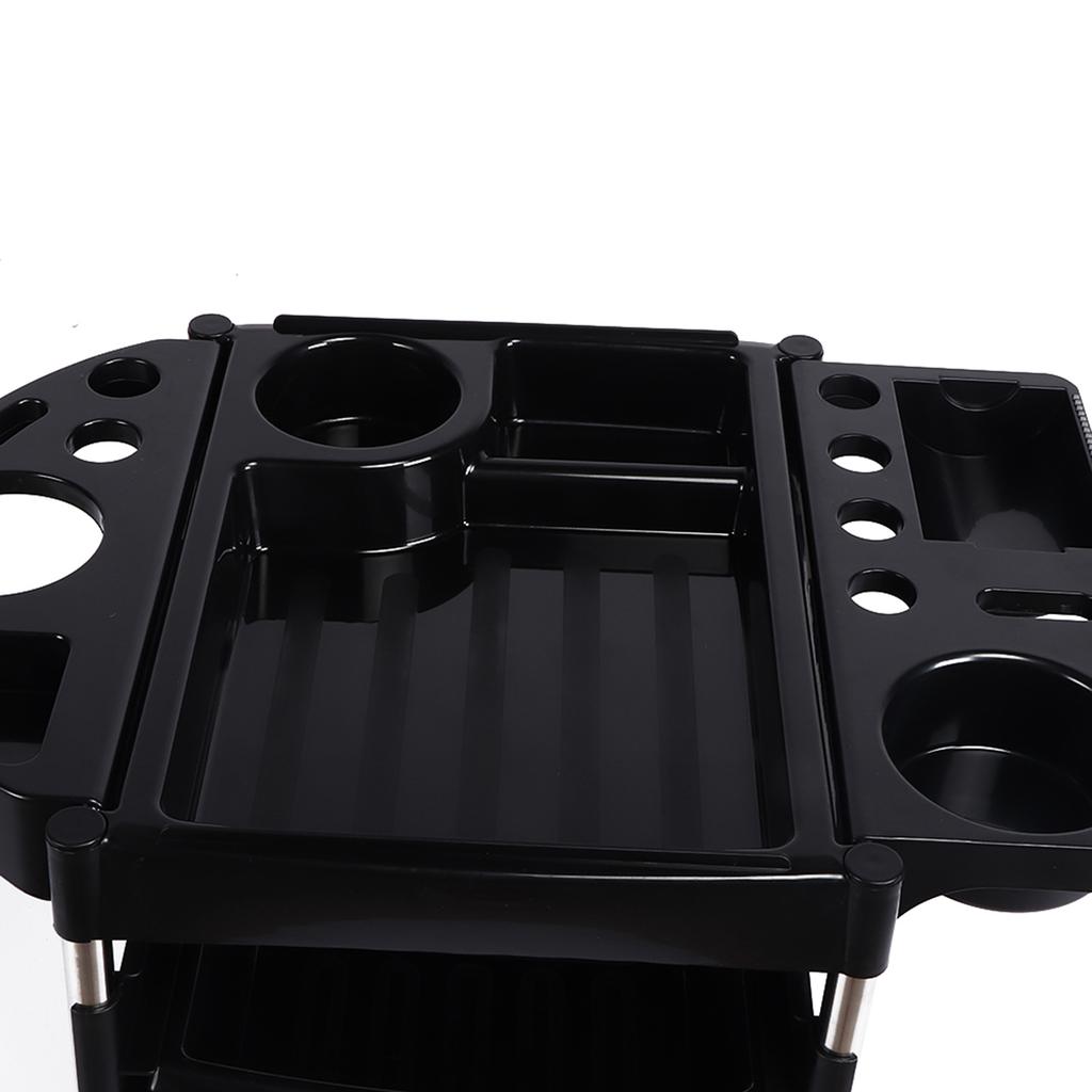 6 Layers Multi Functional Hair Salon Tool Storage Cart Trolley with Universal Wheels