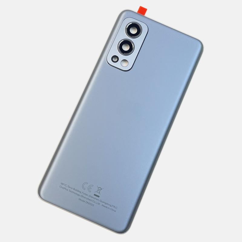 Back Glass Replacement For OnePlus Nord 2 5G DN2101, DN2103 Battery Cover Rear Housing Panel Case Camera Lens Parts
