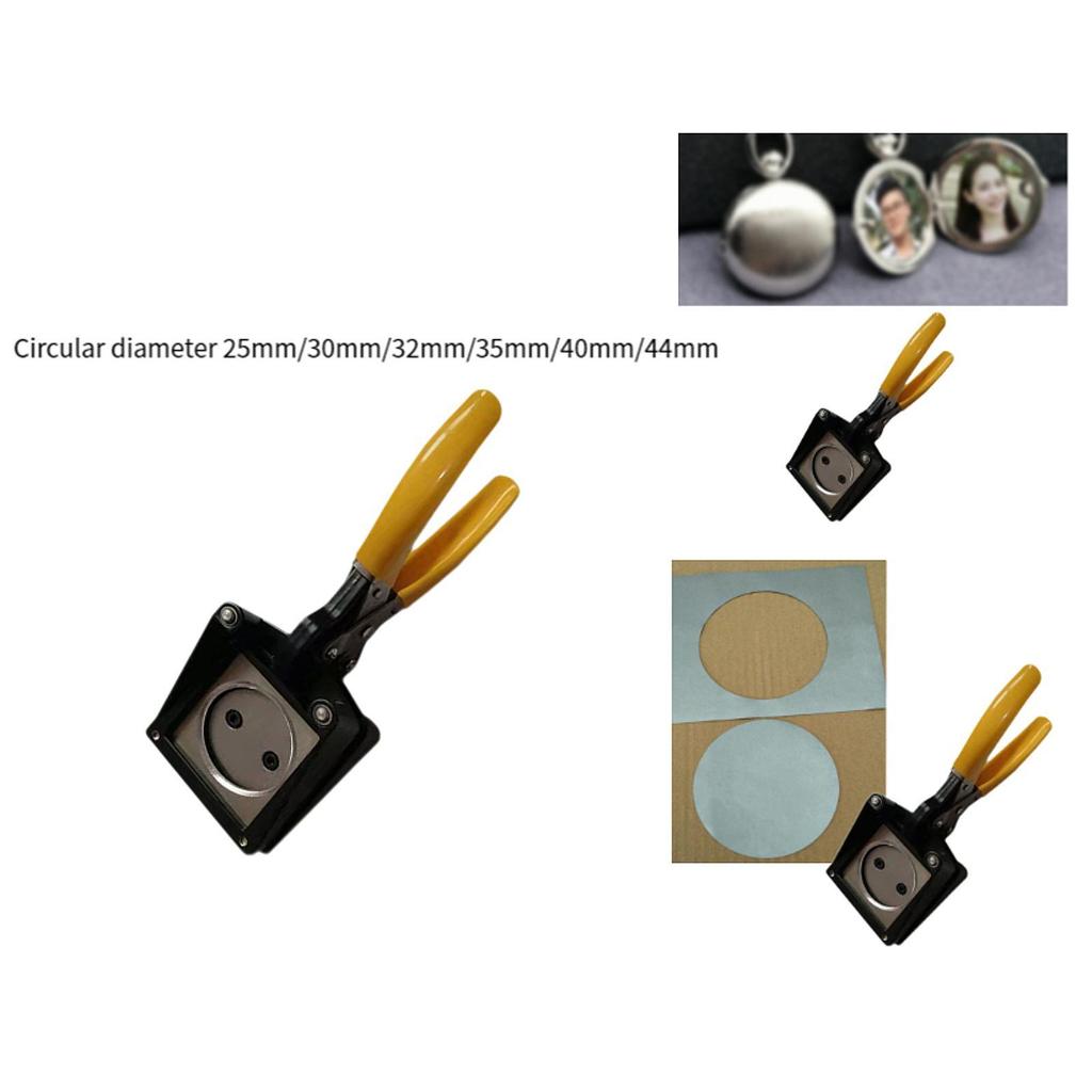 Cutter, Paper Hole Punch, Manual Metal Cutting Tool, Punch for Passports, Family And Home Photos