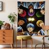 Arazzo da Parete Grande Stampato Anime Giapponese Kuroko No Basket Decorazione Murale Buddha Indiano Decorazione Artistica Stregoneria Bohemien Hippie