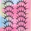009: 10 Pairs Full-Length False Eyelashes - Natural Thick Barbie Style
