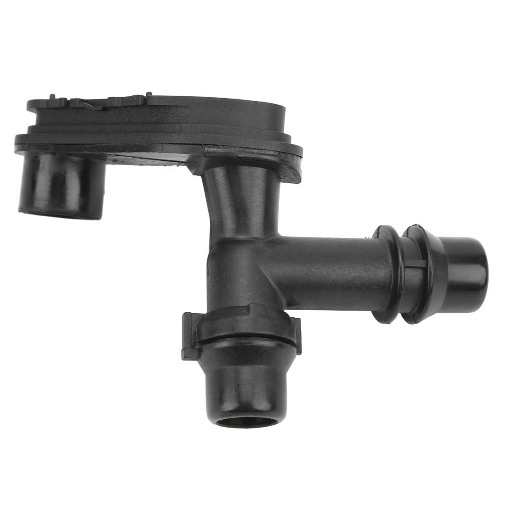 Radiator Coolant Water Hose Connector 17111707817 ABS Black Replacement for E46 3 Series