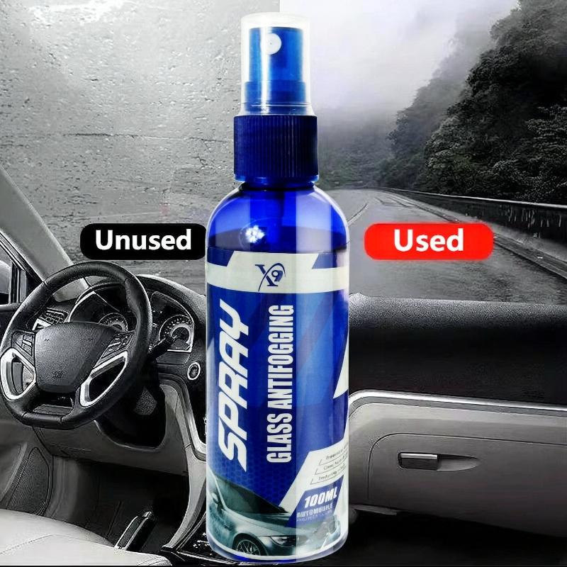Recubrimiento Repelente de Lluvia para Espejo Retrovisor de Coche, Tratamiento de Vidrio Antivaho y Repelente al Agua para Parabrisas Ventanas Laterales Recubrimiento Nano Hidrofóbico de Larga Duración