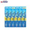Colorful Crystal Soft Bristle Toothbrush - 6 Pack