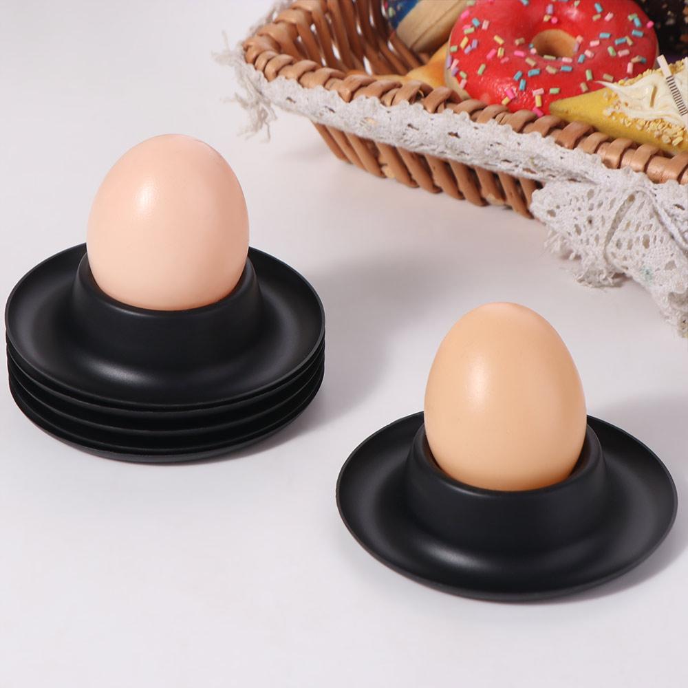 6Pcs Plastic Soft Boiled Egg Rack Creative Egg Storage Tray  Kitchen Storage Supplies