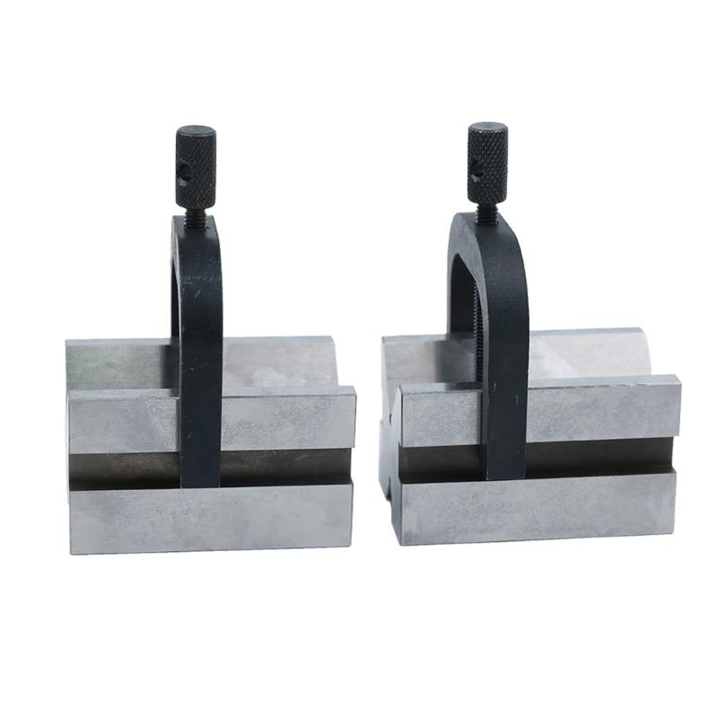 V30 V35 Practical V Shaped Clamp Home Accessory for Stable Workpiece Holding In Complex Machining Environment Use