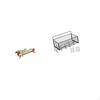 Miniature Wooden Sofa Bed Model DIY Accessories Photo Props Mini Bench Chair Lounge Furniture for