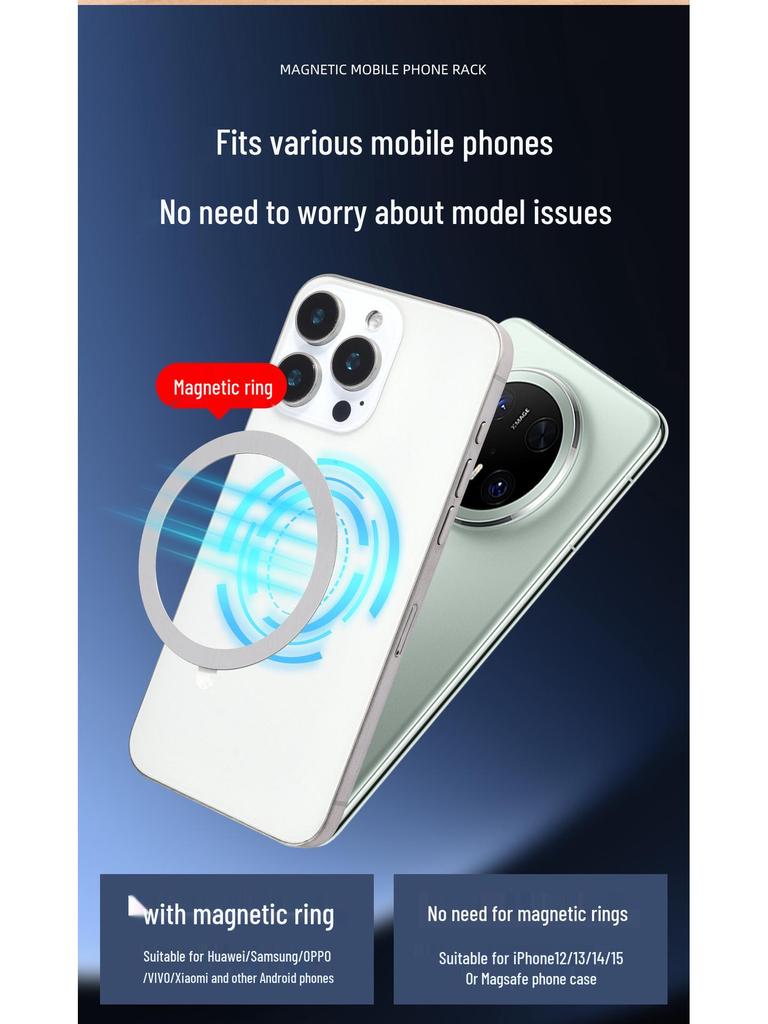 MagSafe Dual-Sided Magnetic Phone Stand, Alloy Lightweight Thin Design