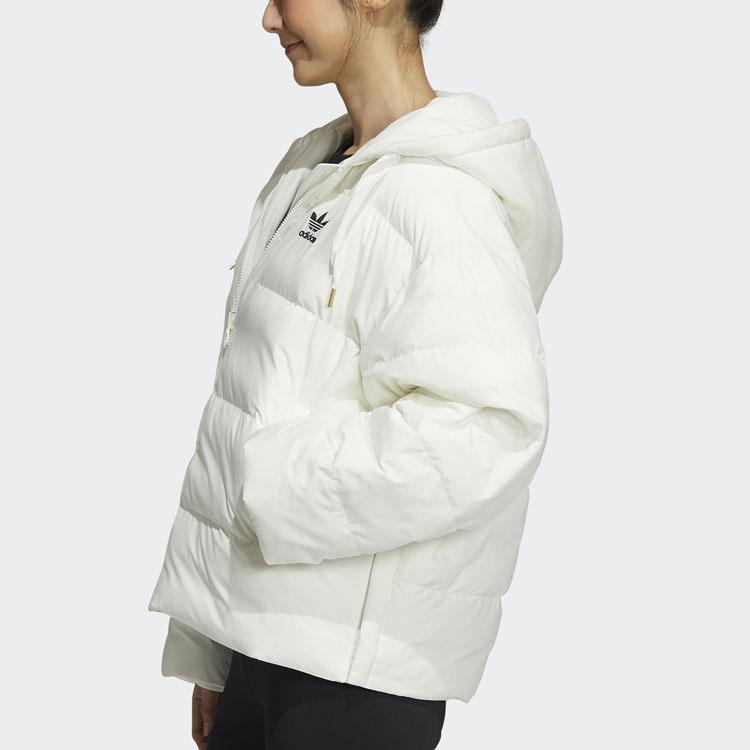 Women's Jacket Adidas Originals Puffer Jacket Winter Women's Jade White