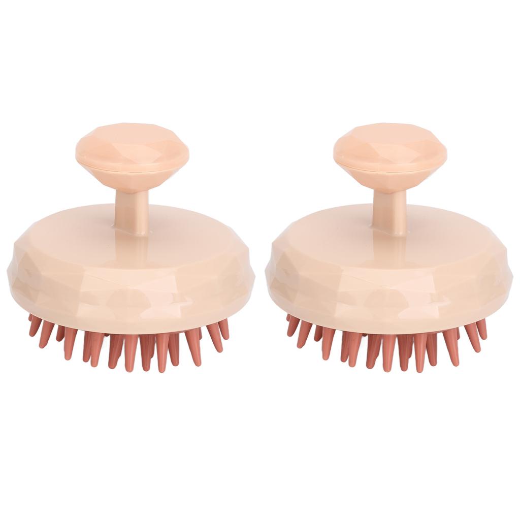 2pcs Cellulite Remover Shower Scrubber Silicone Multi Functional Exfoliation Body Scalp Shower Scrubber