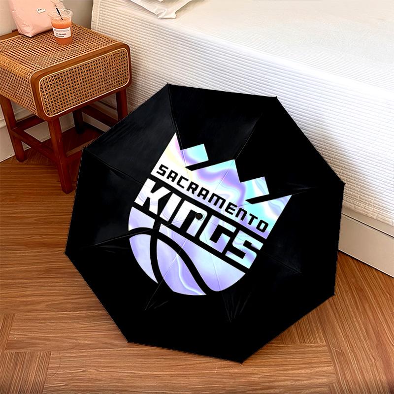 Sacramento Kingspattern, automatic folding umbrella, portable and foldable design, 8 ribs, a Christmas or birthday gift.