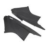 1 Pair Motorcycle Side Air Duct Cover Fairing Insert Black Left Right Fairing Deflector Cover for YZF R6 2003 to 2005