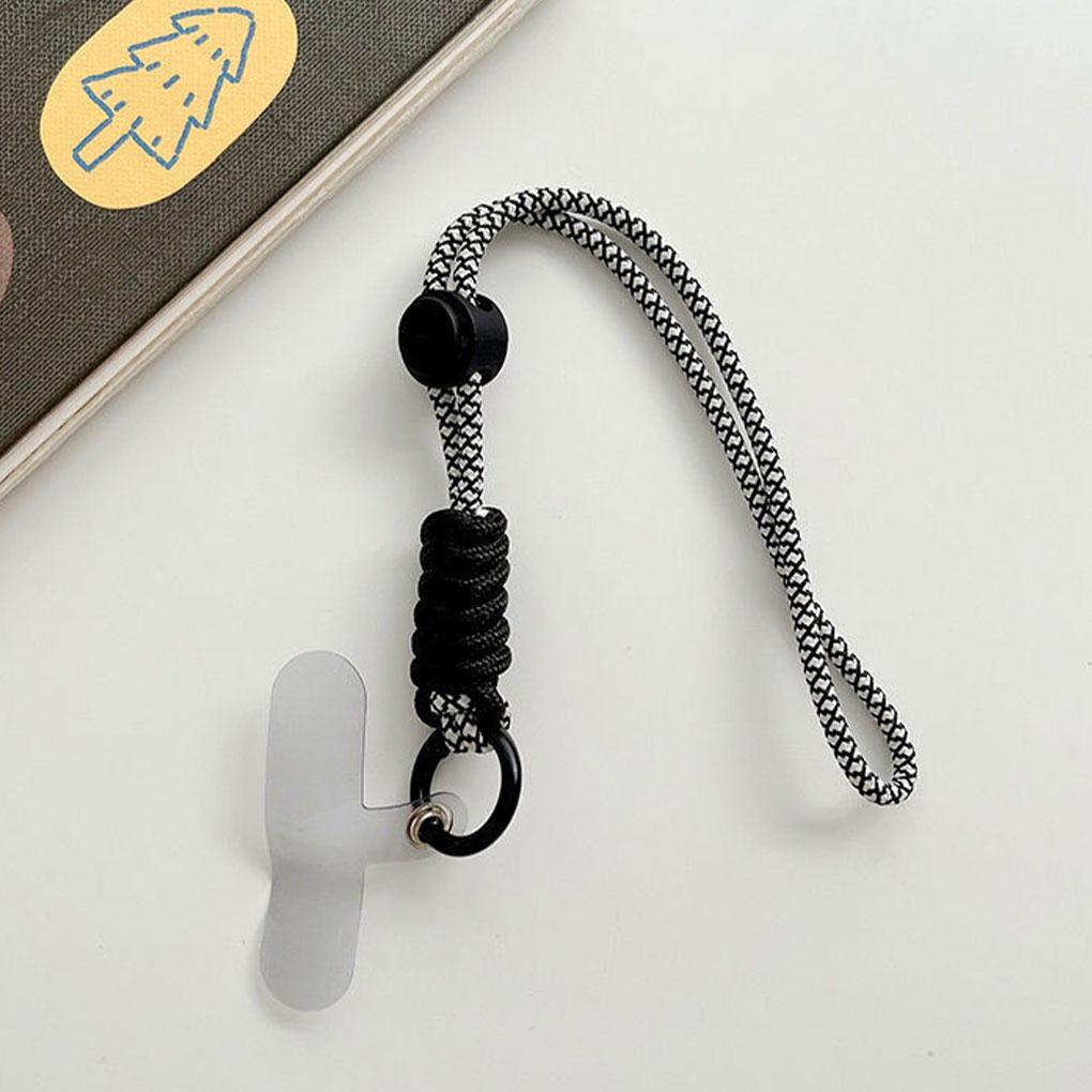 Mobile Phone Lanyard Adjustable Reusable Neck Hanging Rope with Hook Microfiber Safety Straps Accessory Picnic Running Type 9