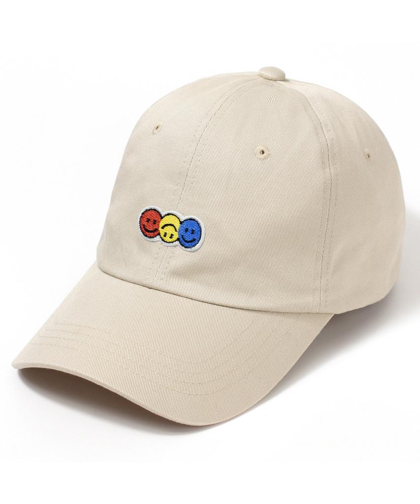 Seunuji Ryb Smile Wappen Ball Cap - Beige