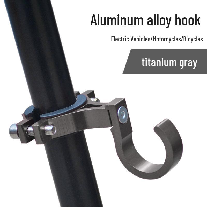 Front-Mounted No-Drill Universal Hook for E-Bike/Motorcycle Helmet