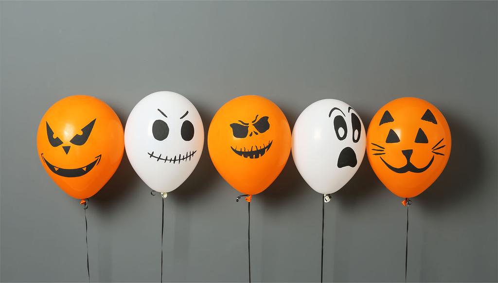 Szklana Płyta Deska Do Krojenia 52X30 Halloween