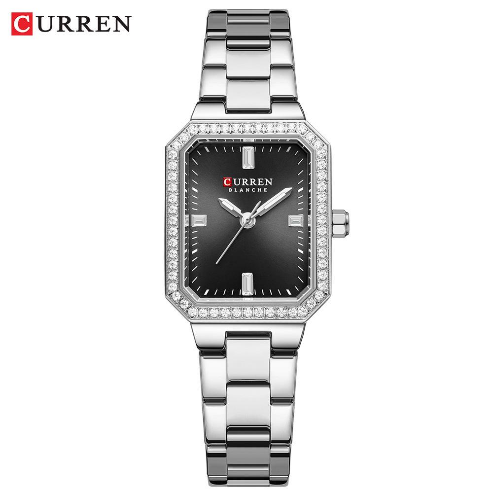 Orologio da Polso al Quarzo Curren 9102 da Donna con Cinturino in Acciaio
