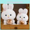 Plush Bunny Toy With Super Soft Short Pile And Children Sleep Decor