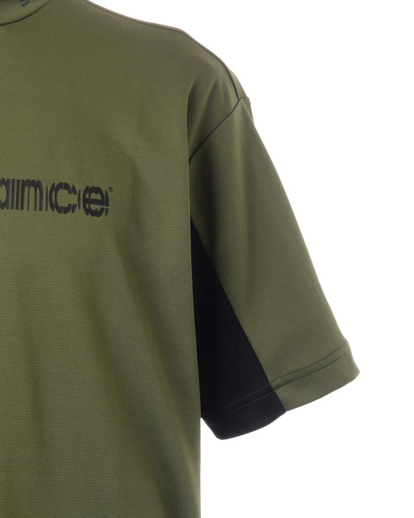 Golf Shirt 4 [New Balance] Short-Sleeve High-Neck (Logo Print, Ultra-Quick Dry) / Men's / 012-6266001 181_WAKAME [M]