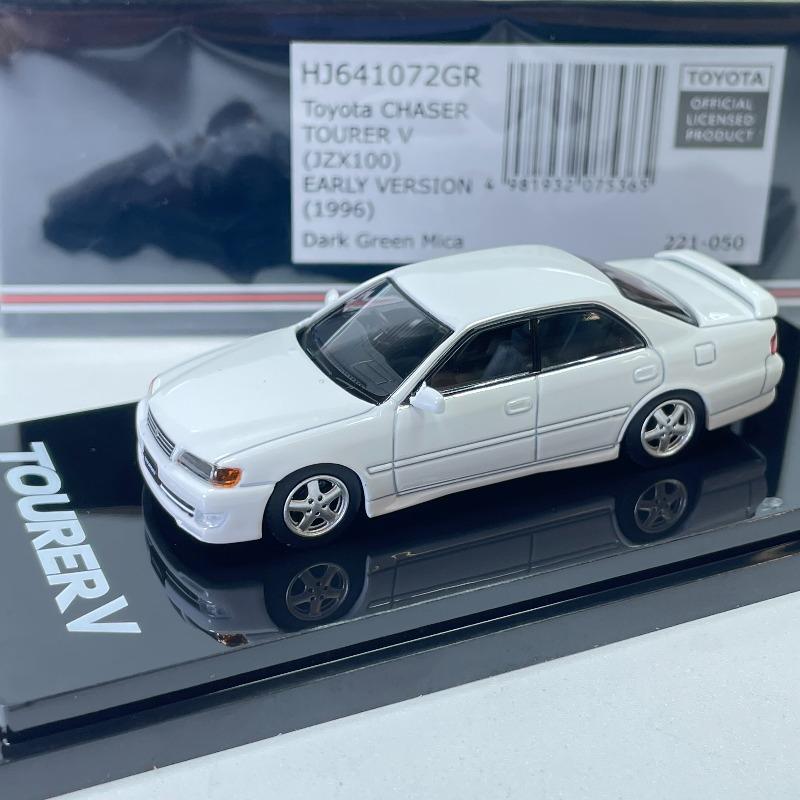 HJ 1:64 Toyota Sports Car 6th Generation JZX100 Chaser Simulation Alloy Car Model Collection Ornament Boy Toy