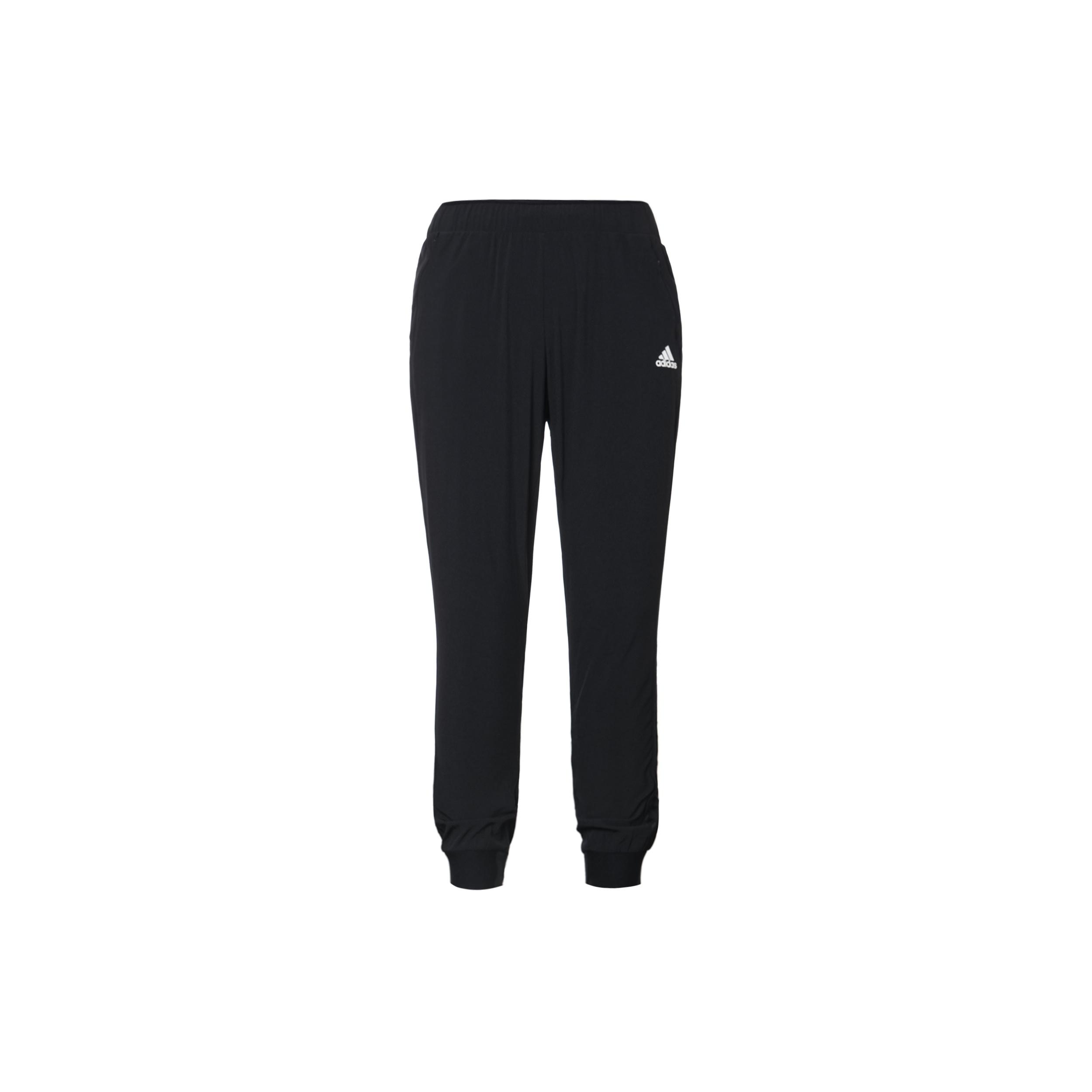 (WMNS) adidas 3-Stripe Ankle Tapered Knit Track Pants Asia Sizing Black Women s H50993 XS