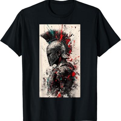 Gladiator Spartan Warrior History Battle T-Shirt
