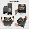 Black Golden Graduation Voting Box DIY Congrats Grad Card Box  Class of 2026