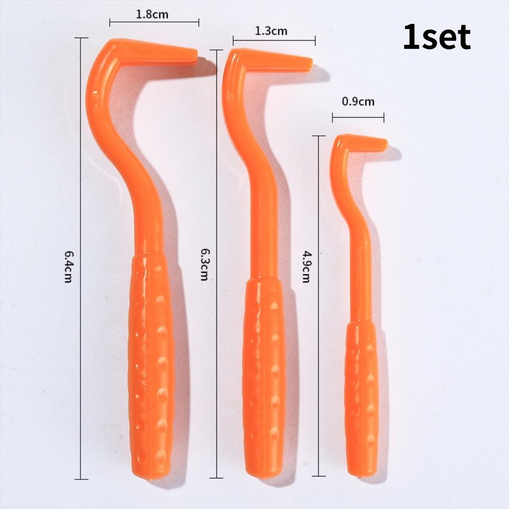 1/3 Set Pet Tick Flea Remover Hook Tweezer Portable Mite Extractor Tool for Cat Dog Daily Grooming Cleaning Accessories Supplies