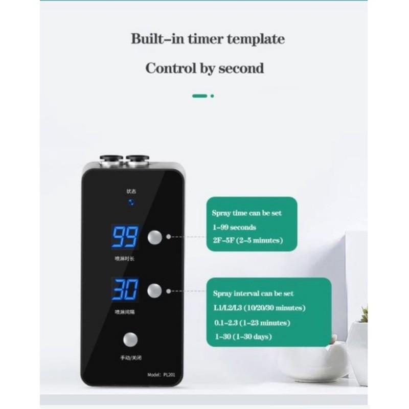 Sistem Automat de Pulverizare cu Ceață Umidificator pentru Reptile Control Timer de Udare Sistem Ecologic de Aspersoare pentru Pădure Tropicală