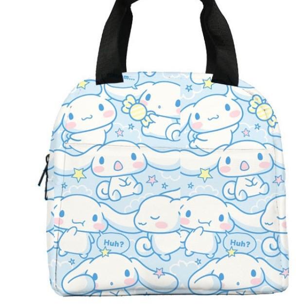 Cartoon Thermal Insulation Lunch Bag Portable Portable Lunch Bag Lunch Box Bag Student Office Worker With Meal Storage Bag