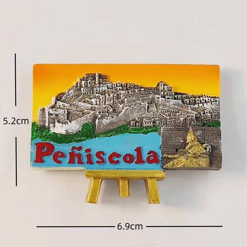 Spain Travelling Souvenirs Valencia Fridge Magnets Conil Tarifa Cadiz Maravillas Fridge Stickers Home Ornaments Birthday Gifts