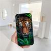 FM3 Tier Wolf Tiger Löwe Soft Shell Handyhülle für iPhone 16 15 14 13 12 Pro Max Plus Mini