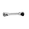 Practical 1/4 Inch Quick Release Wrench Spanner Dual for Head Ratchet Wrench for