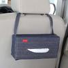 NAPOLEX Light Fizz LF-147 Denim Car Tissue Box Cover with Hanging Strap