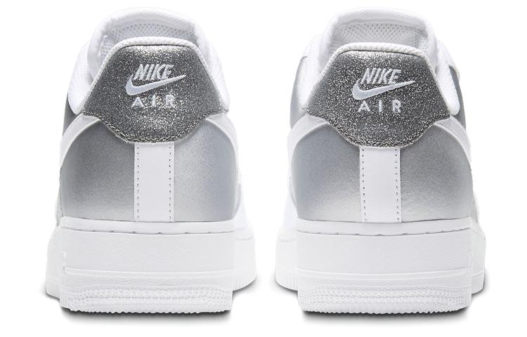 Nike Air Force 1 Low 07 Weiß Metallisches Silber Damen DD6629-100