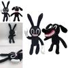 Adorable And Spooky Siren Head Horror Black Bunny Plush Stuffed Doll For Kids