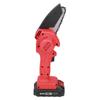 Mini Cordless Electric Chainsaw Garden High Carbon Steel Pruning Chain Saw with Non Slip Handle