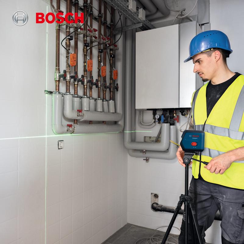 Bosch Laser Level GCL 15-12 XG Combination Dot and Line Green Beam Laser Level