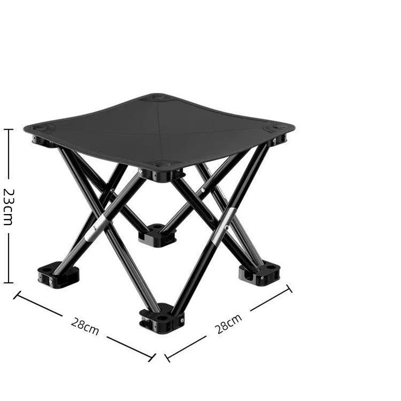 Outdoor camping folding chair portable train high-speed rail no seat art sketching fishing lightweight folding stool