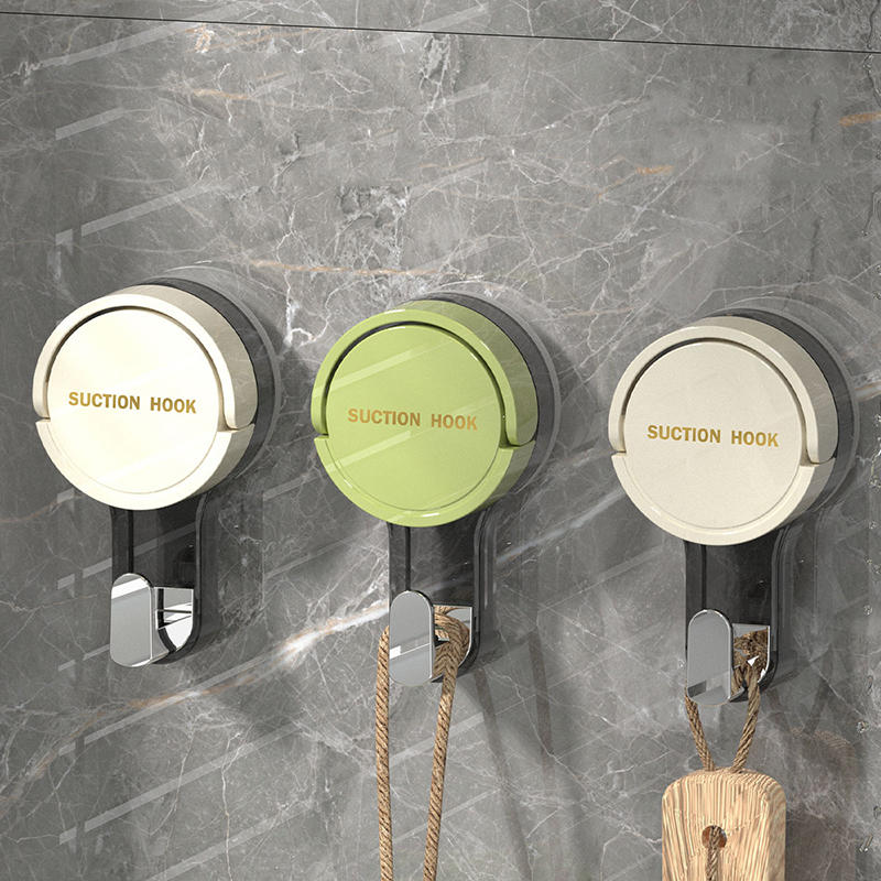 1Pc Suction Cups Hook Reusable Stronge Vacuum Bathroom Cup Hangers Waterproof Towel Rack Clothes Hanger Hooks Accessories