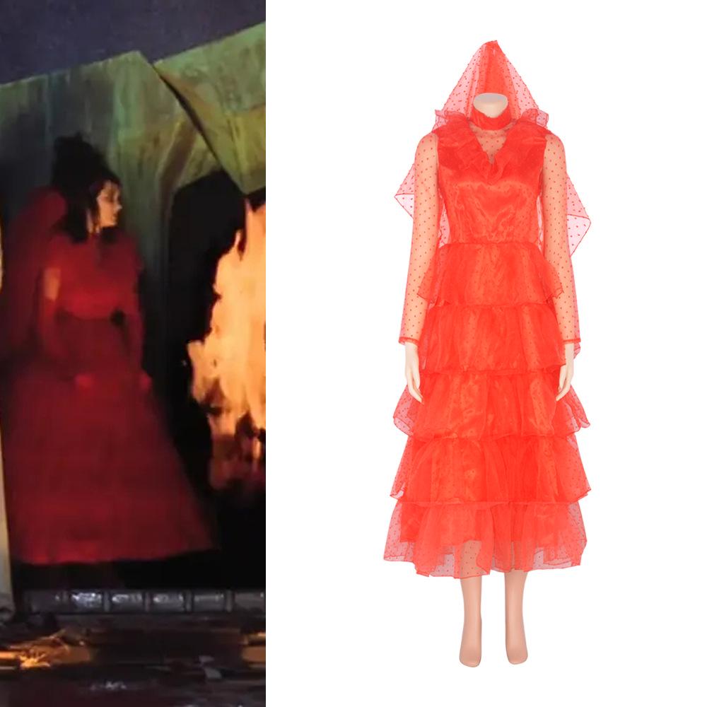 Costum Cosplay Beetlejuice Lydia - Mega Colecție Ținută Joc de Rol