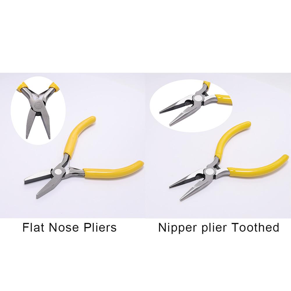 Jewelry Pliers Tools & Equipment Kit Long Needle Round Nose Cutting Wire Pliers For  Jewelry Making DIY Tool Accessories