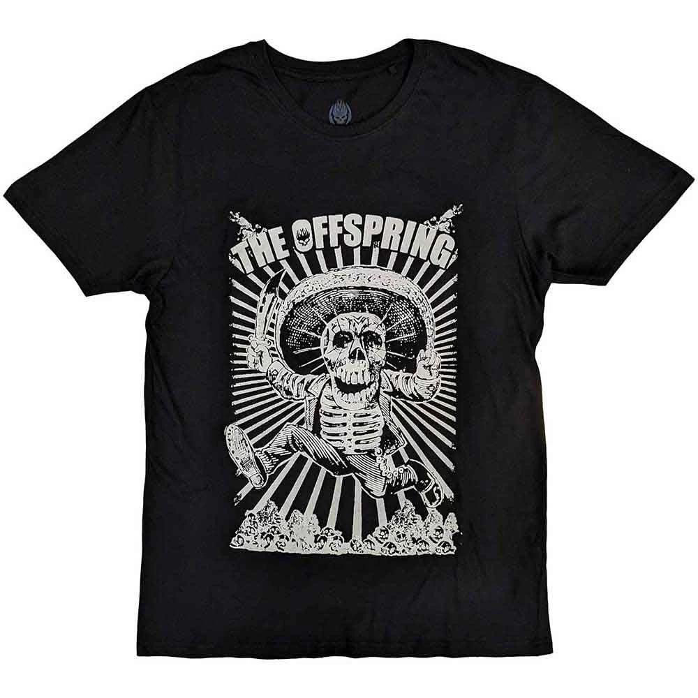 The Offspring Jumping Skeleton Official T-Shirt Mens S