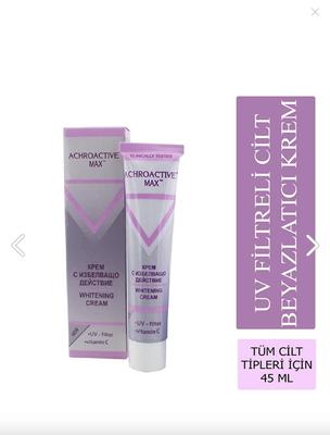Achromin Max Cream 45 Ml UV FILTERED SKIN WHITENING CREAM
