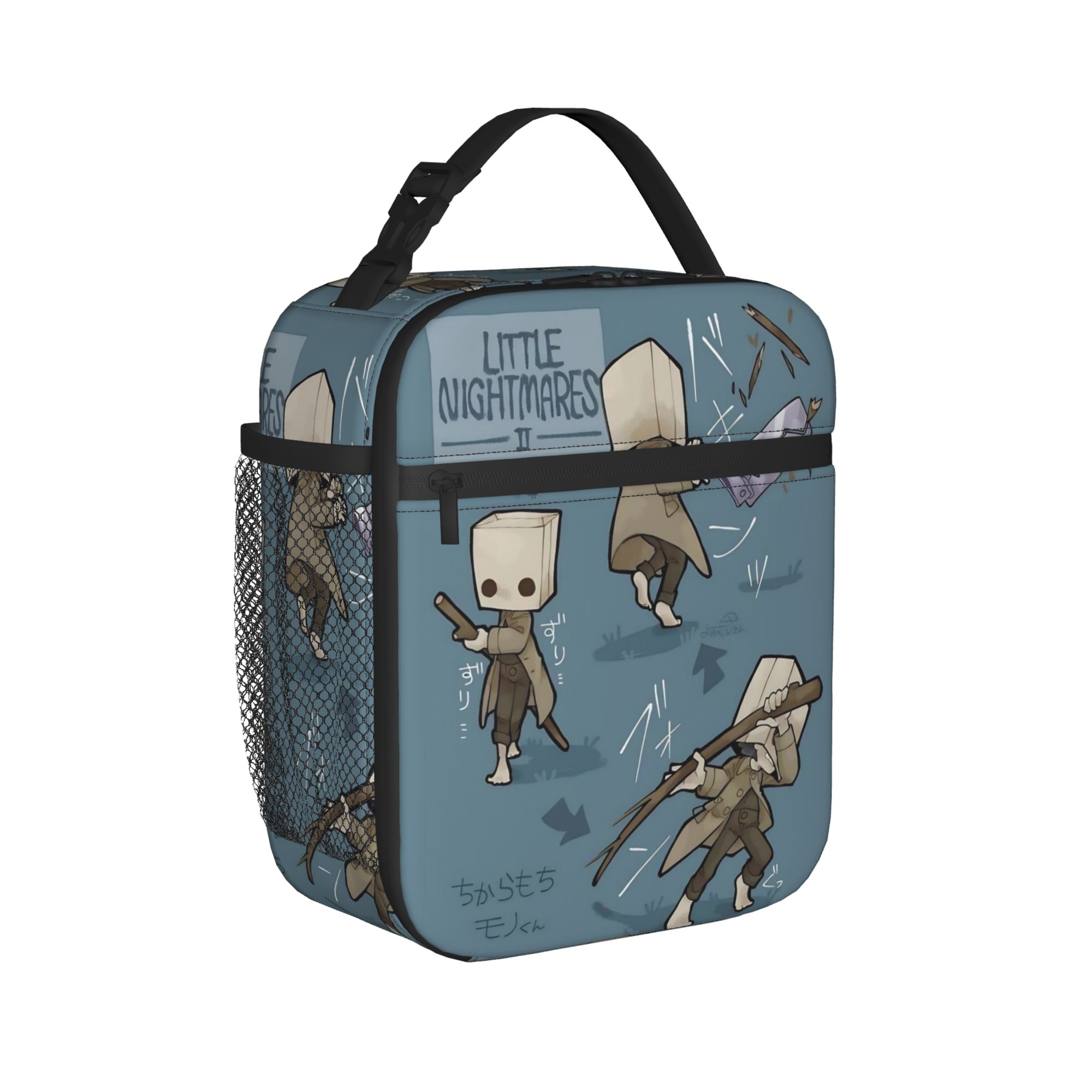 Little Nightmares Mono  Insulated Lunch Bag Leakproof  Lunch Container Thermal Bag Tote Lunch Box College  Picnic Food Bag One Size