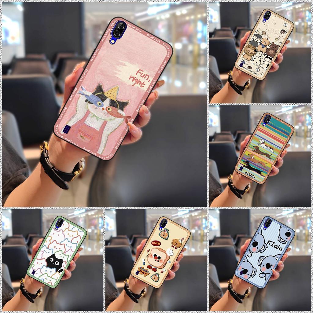 Anti-knock Waterproof Phone Case For Blackview A60 Silicone TPU Graffiti Protective Shockproof Full wrap Back Cover Cute