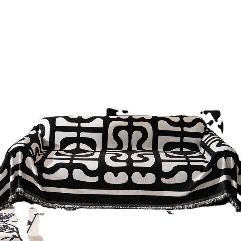 Light Luxury Chenille Sofa Cover Towel Four Seasons Universal Sofa Cushion Cover Universal All-Inclusive Cover Blanket Dustproof
