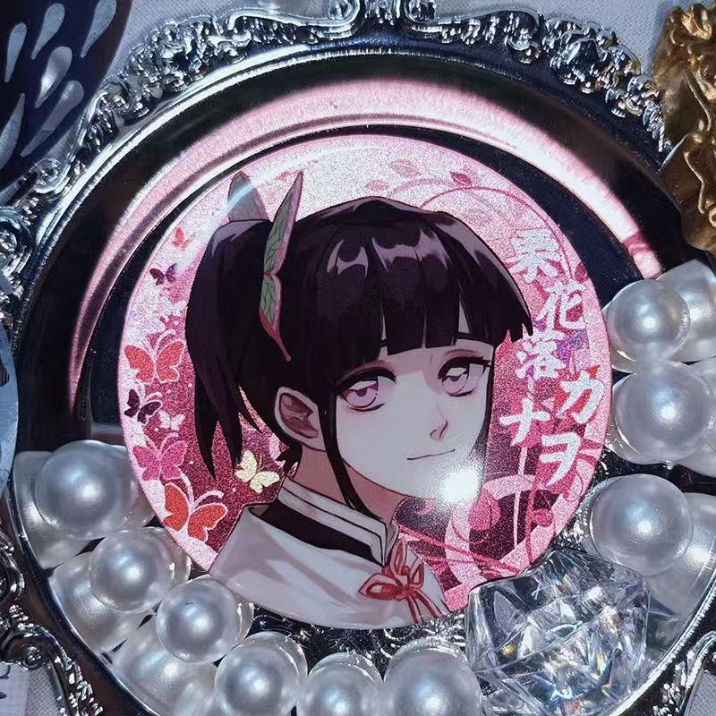 

Demon Slayer Blade Badge Tanjiro Fukuoka Yoshito Unisex Firefly Symphony Reflective Anime Characters Entertaining Play Safe Kid Friendly Fun