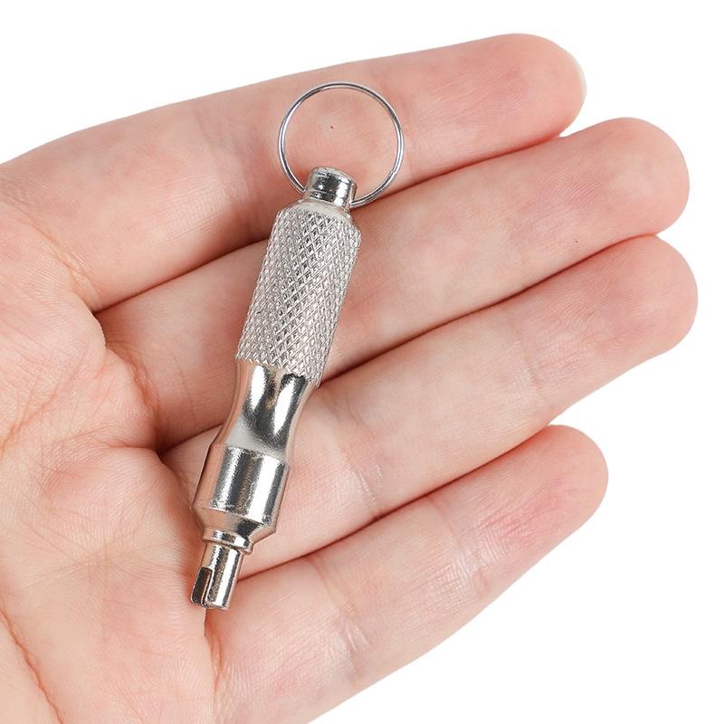 Narzędzie do wyjmowania rdzeni zaworów opon rowerowych i samochodowych z igłą do upuszczania powietrza